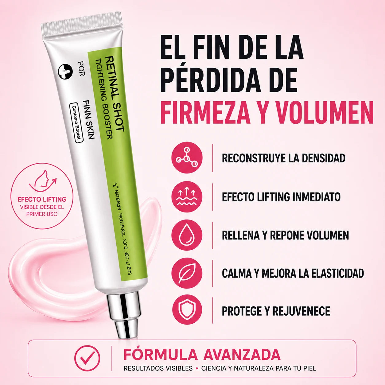 El fin de la pérdida de firmeza y volumen