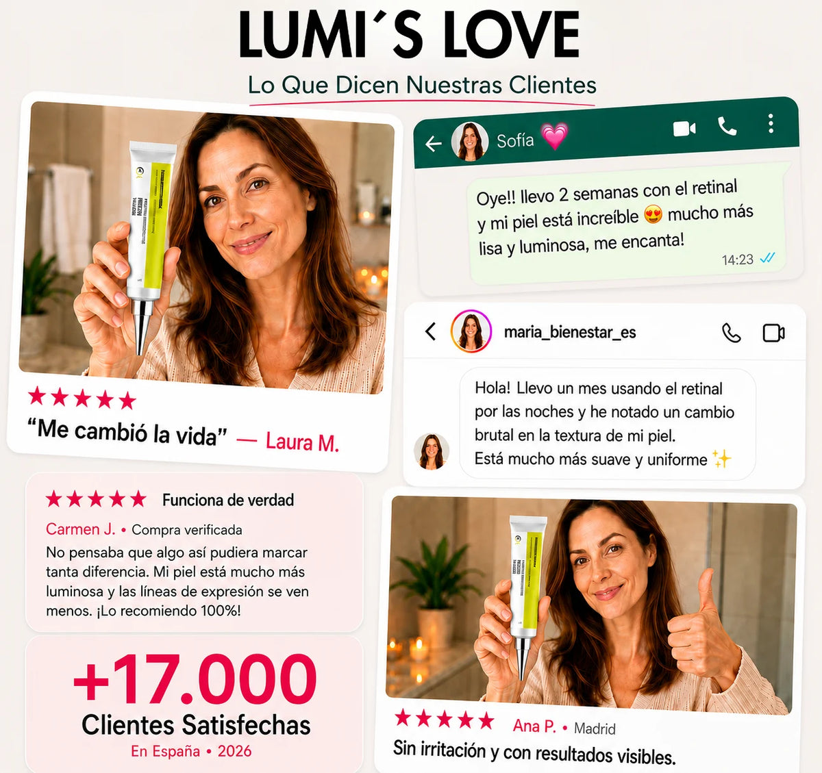 Lo que dicen las clientas de Lumi's Love