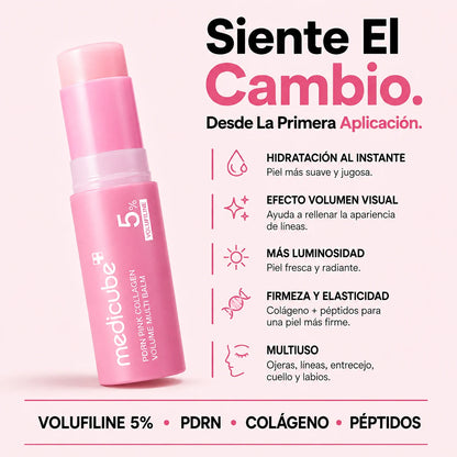 Siente el cambio desde la primera aplicación: hidratación, volumen, luminosidad y firmeza